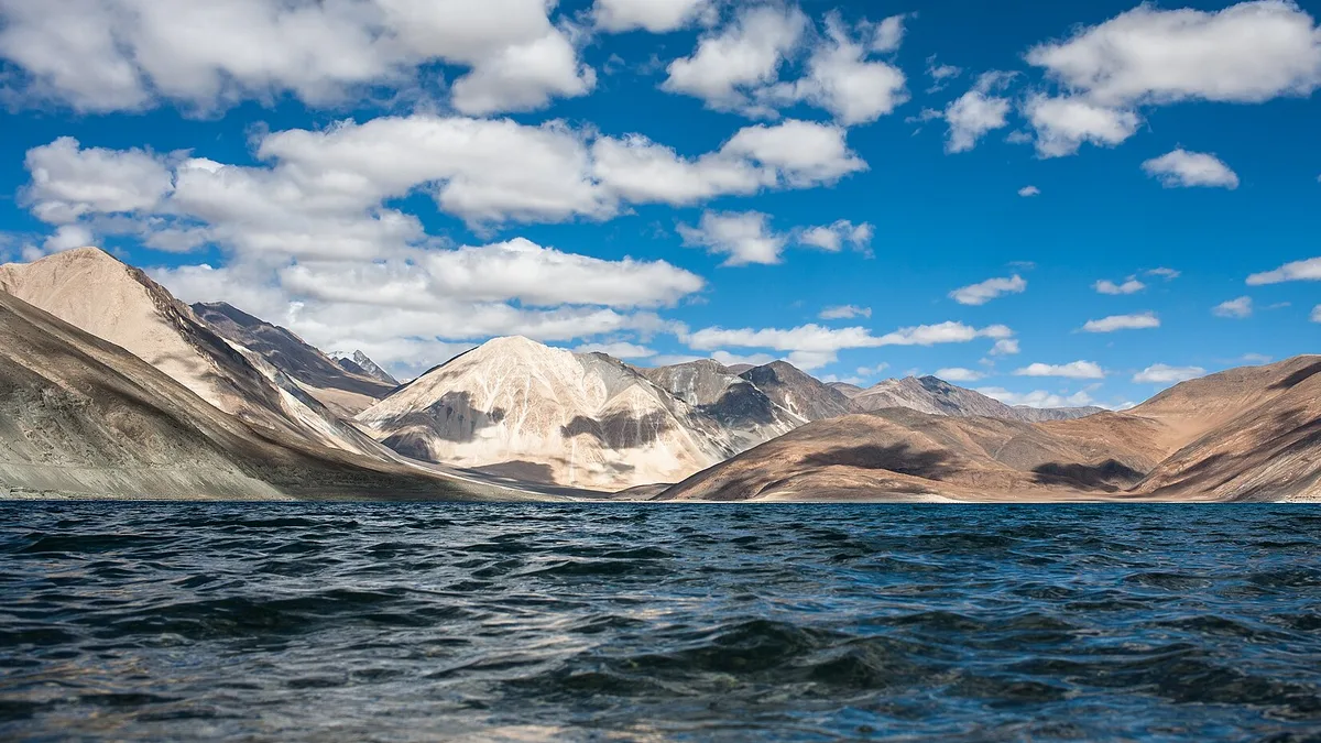 Pangong Tso in India