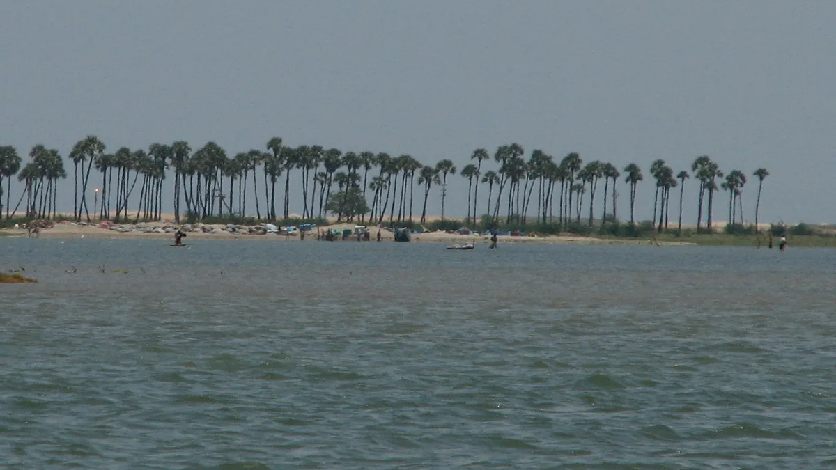 Pulicat Lake in India