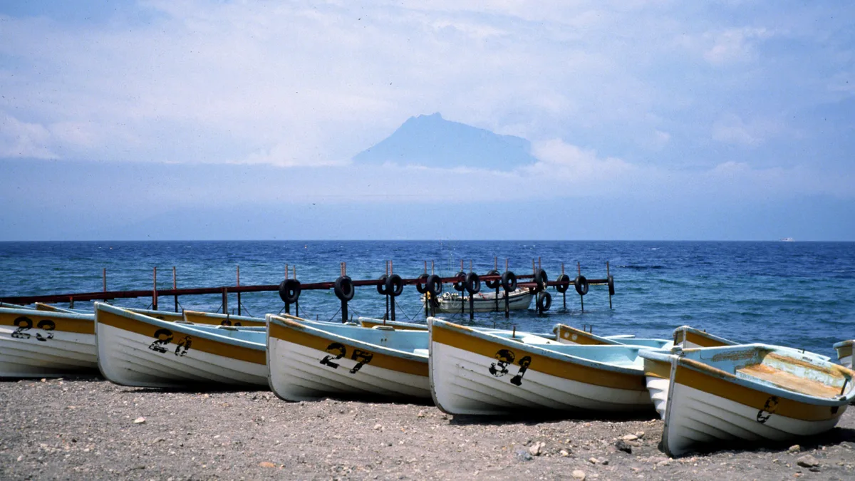 Lake Shikotsu in Japan