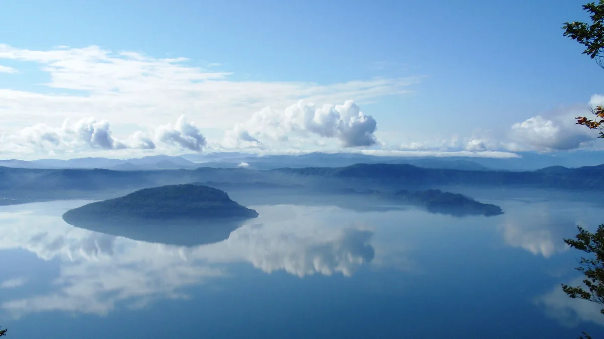 Lake Towada in Japan