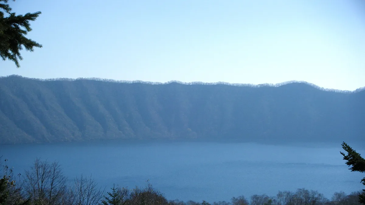 Lake Kuttara in Japan