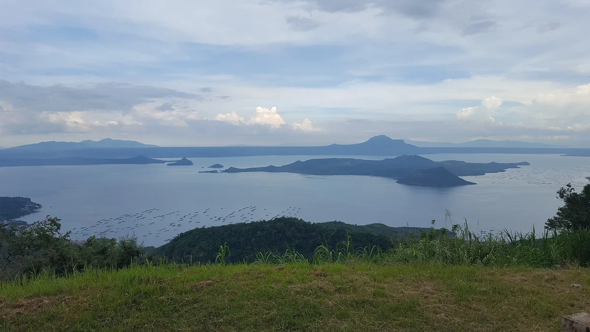 Taal Lake in Philippines