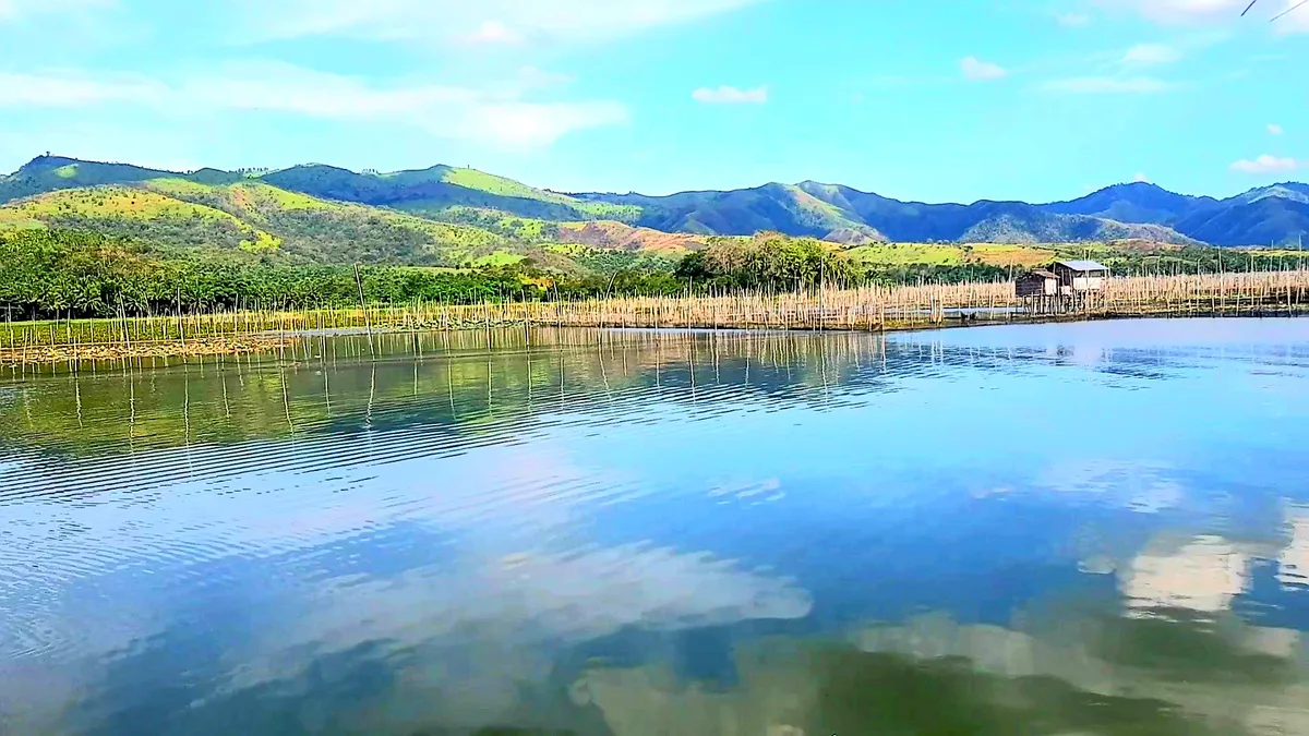 Lake Buluan in Philippines