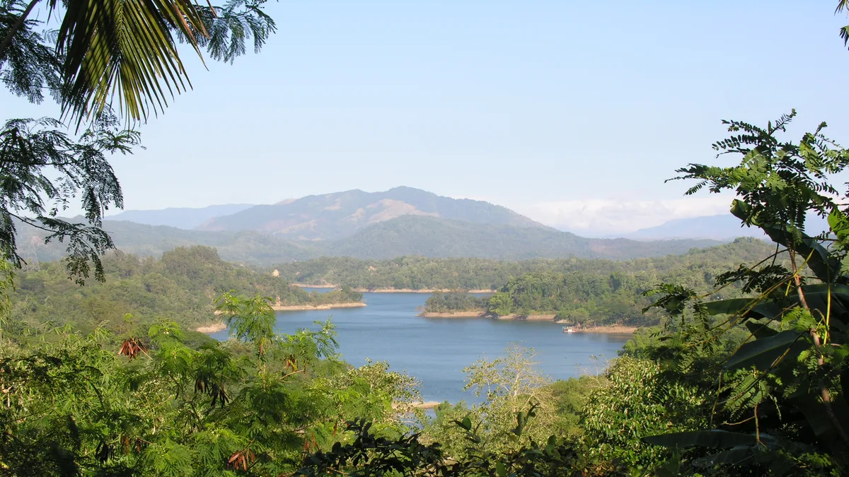 Pantabangan Lake in Philippines