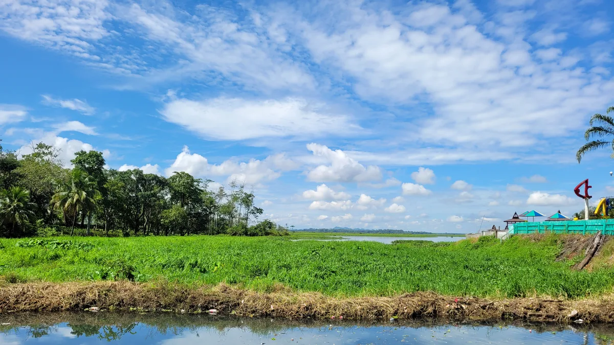 Pulangi Lake in Philippines