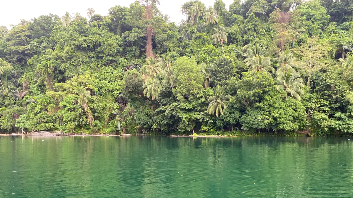 Lake Pandin in Philippines