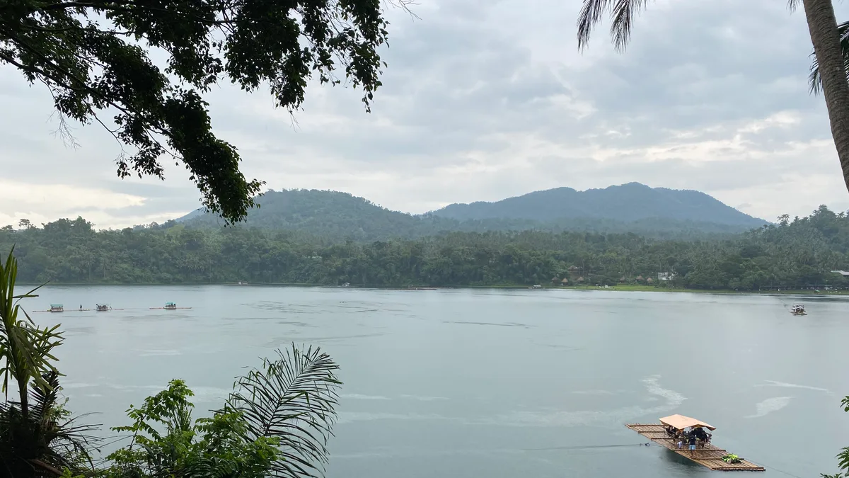 Lake Yambo in Philippines