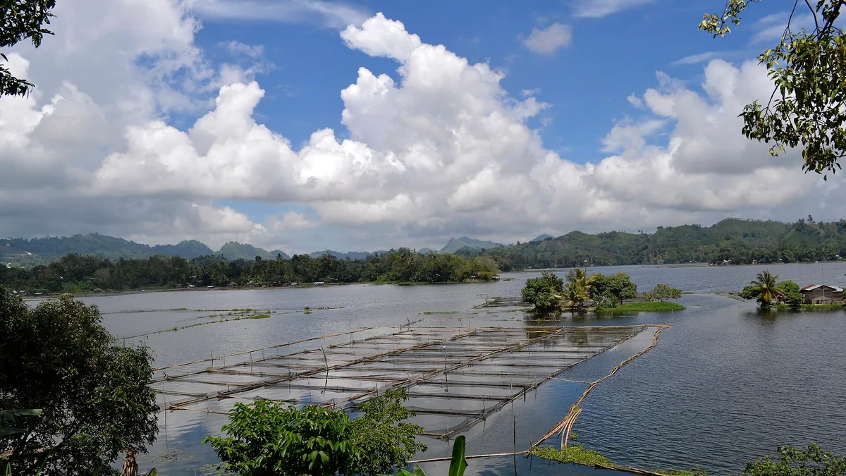 Lake Sebu in Philippines