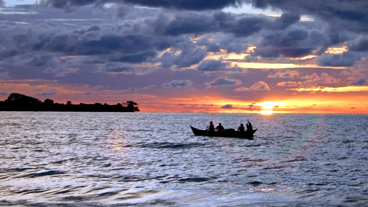 Lake Victoria in Tanzania