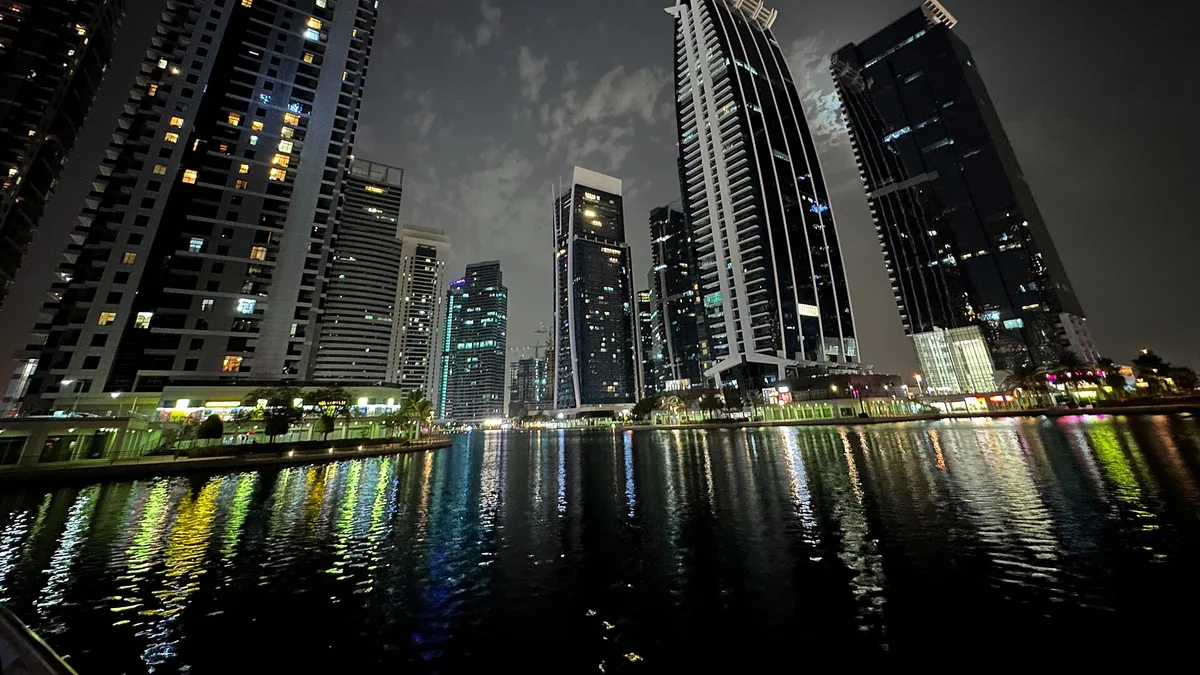 Jumeirah Lakes Towers Lakes in United Arab Emirates