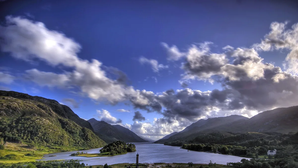 Loch Shiel in United Kingdom