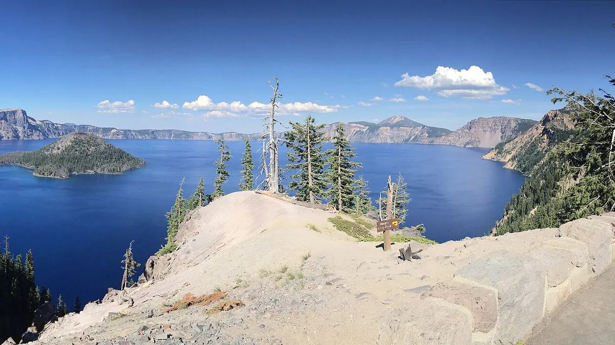 Crater Lake in United States