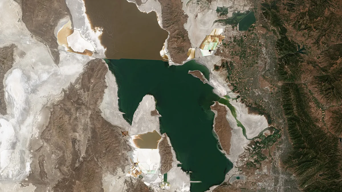 Great Salt Lake in United States