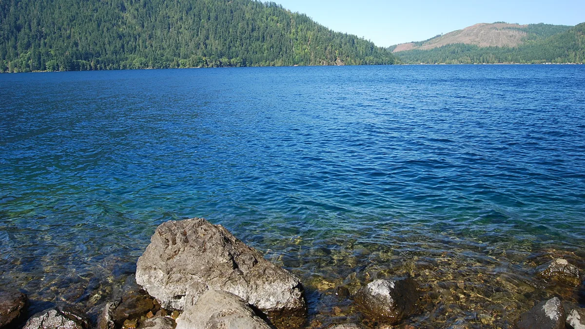 Lake Crescent in United States