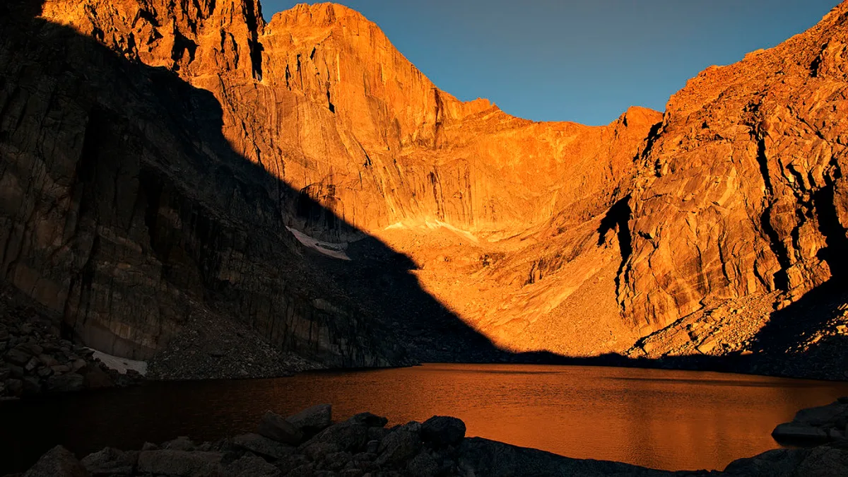 Chasm Lake in United States