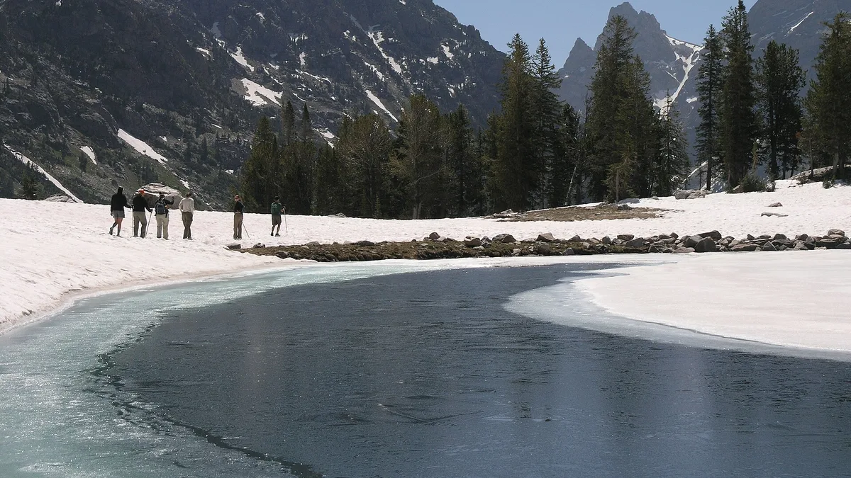 Lake Solitude in United States