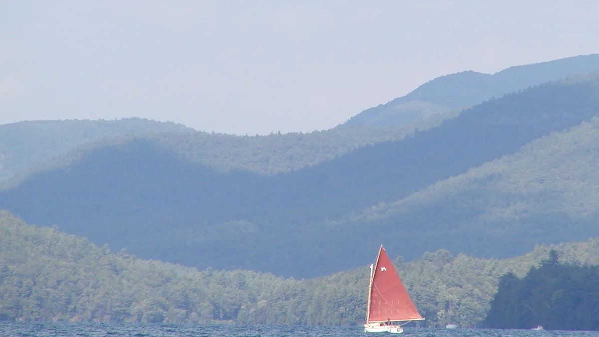 Lake George in United States