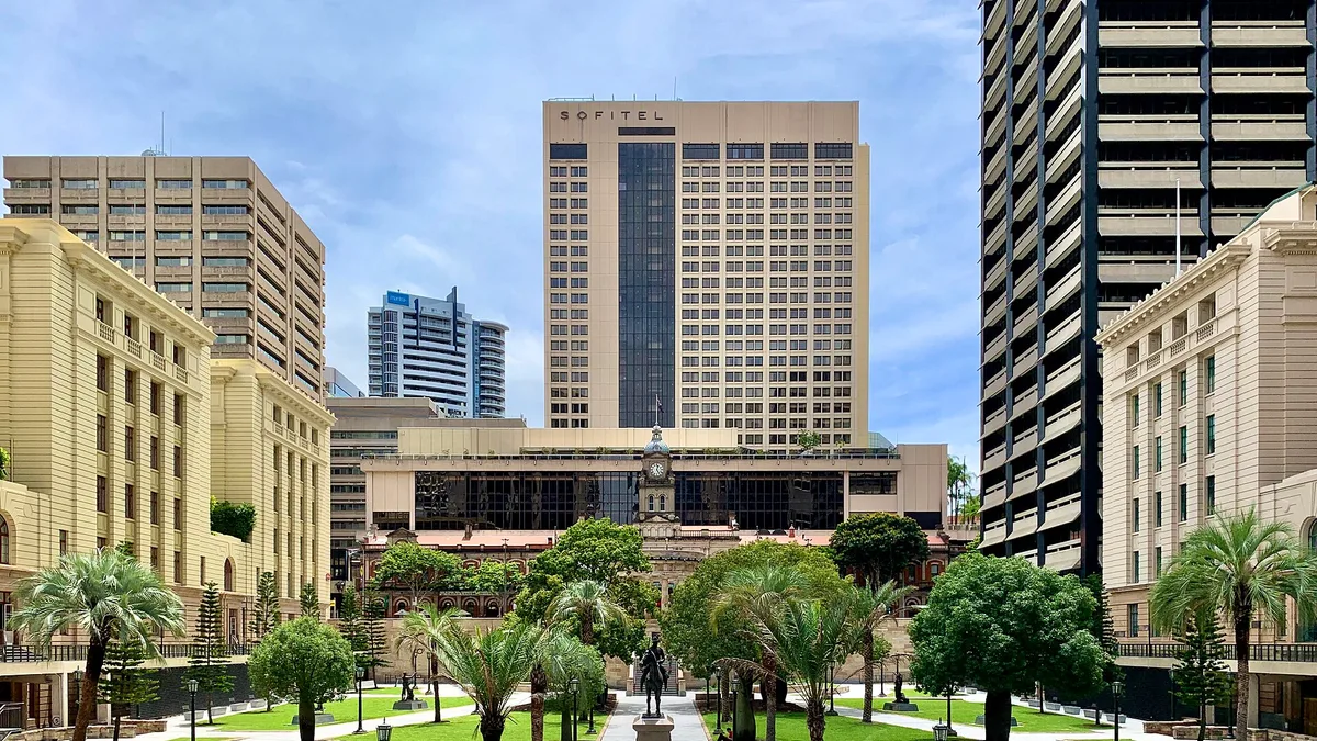 Brisbane Square Library in Australia