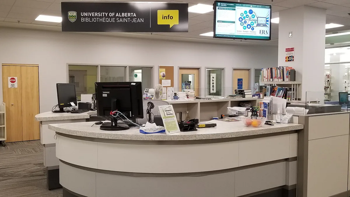 University of Alberta Library in Canada