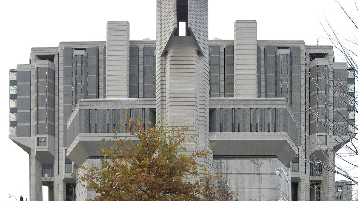 Robarts Library in Canada