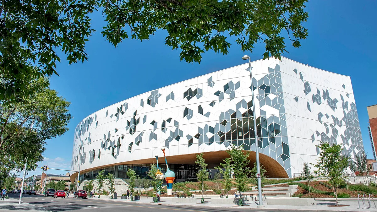Calgary Central Library in Canada