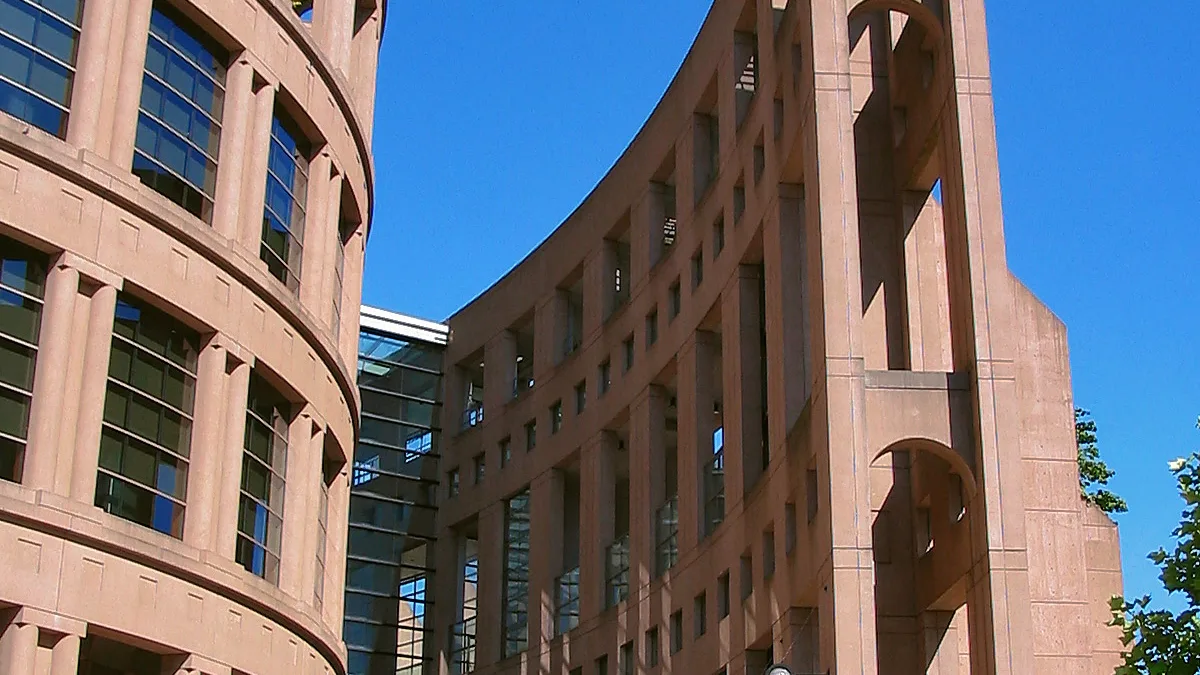 Vancouver Public Library in Canada