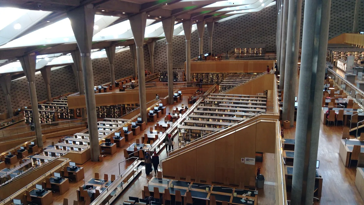 Bibliotheca Alexandrina in Egypt