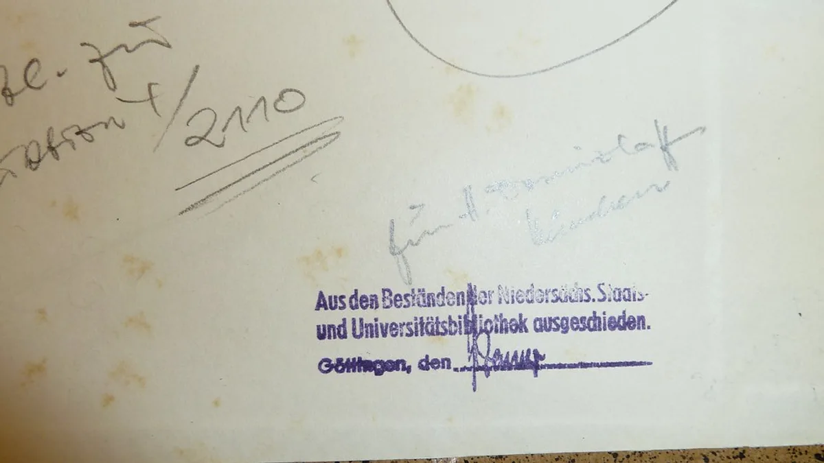 Niedersächsische Staats- und Universitätsbibliothek Göttingen in Germany
