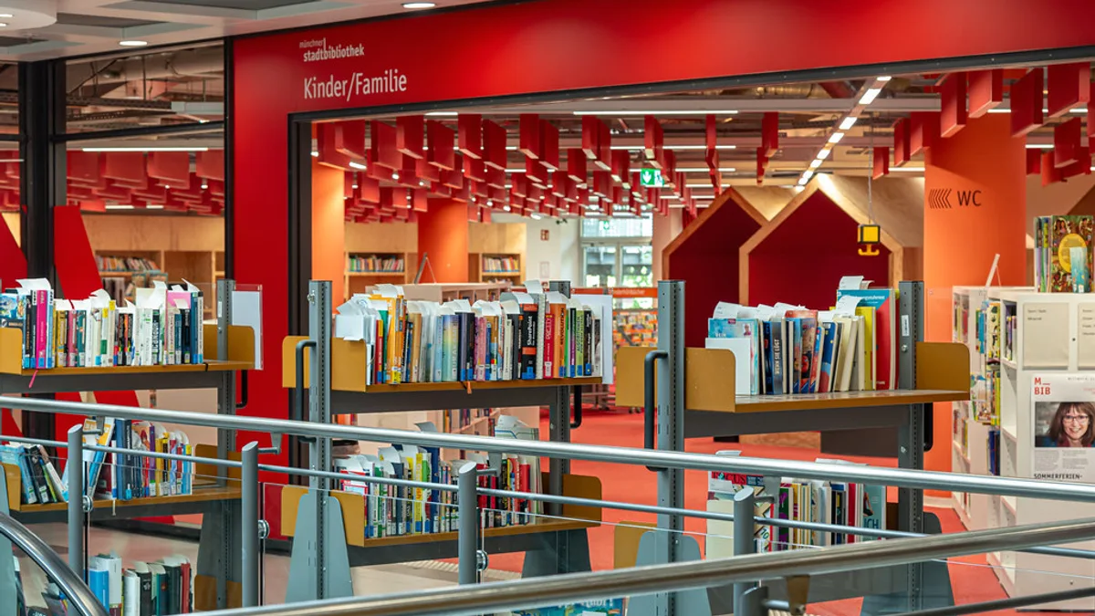 Münchner Stadtbibliothek in Germany