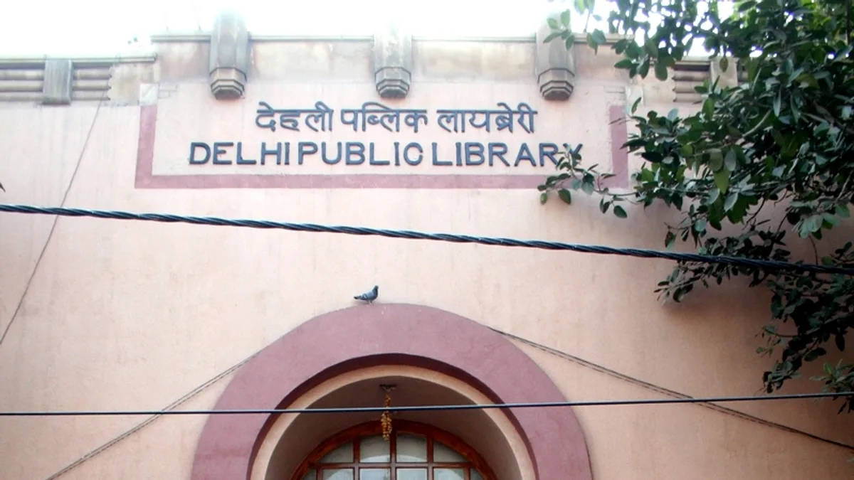 Delhi Public Library in India