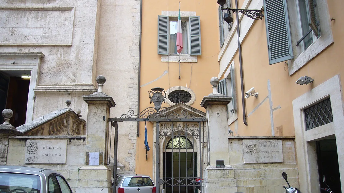Biblioteca Angelica in Italy