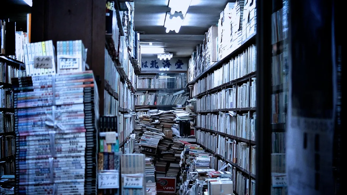 Hokkaido University Library in Japan