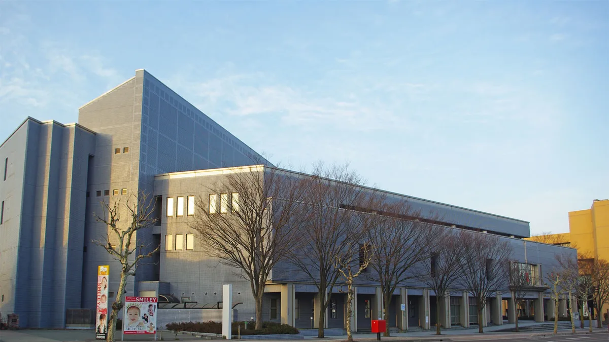 Akita Prefectural Library in Japan