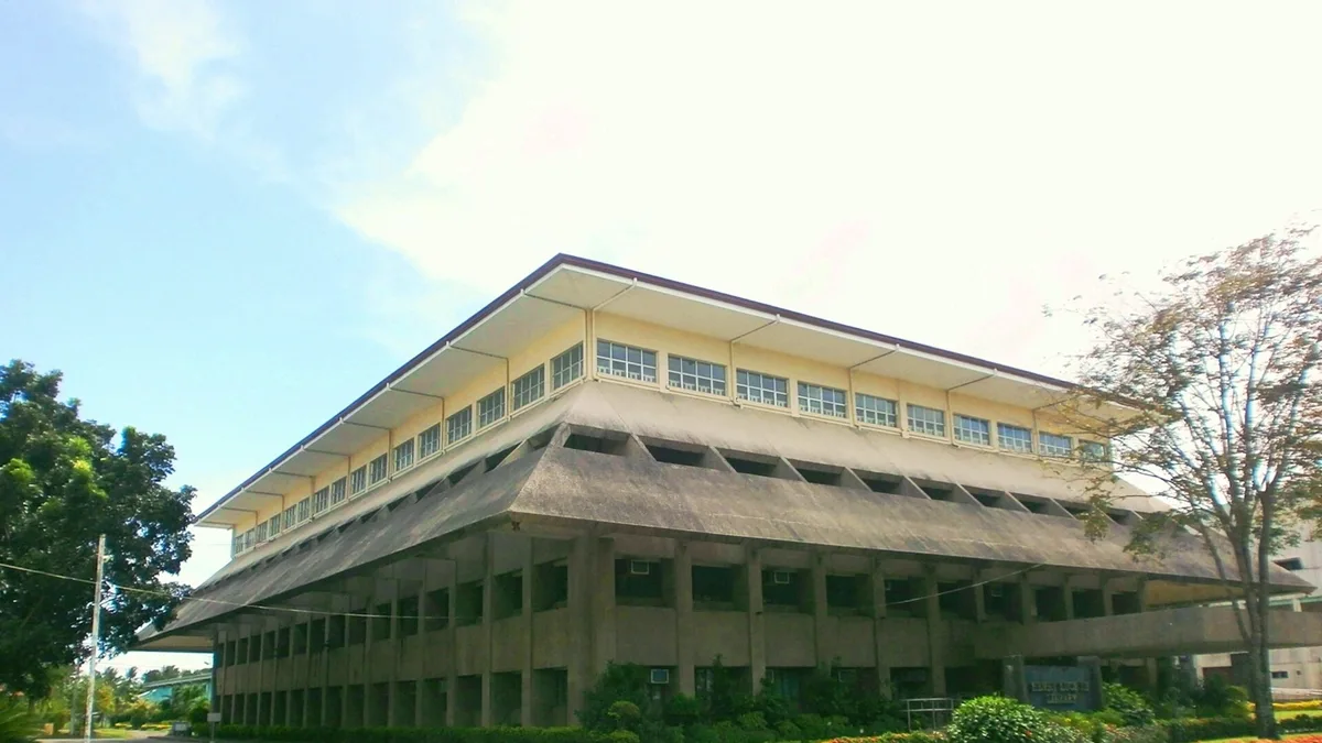 Central Philippine University Library in Philippines