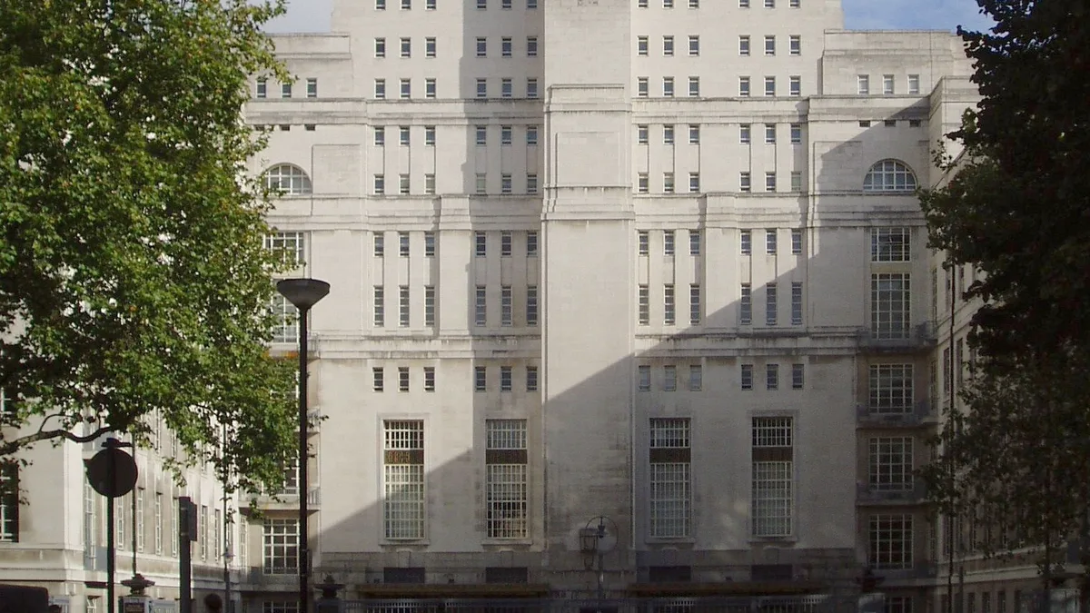 Senate House Library in United Kingdom