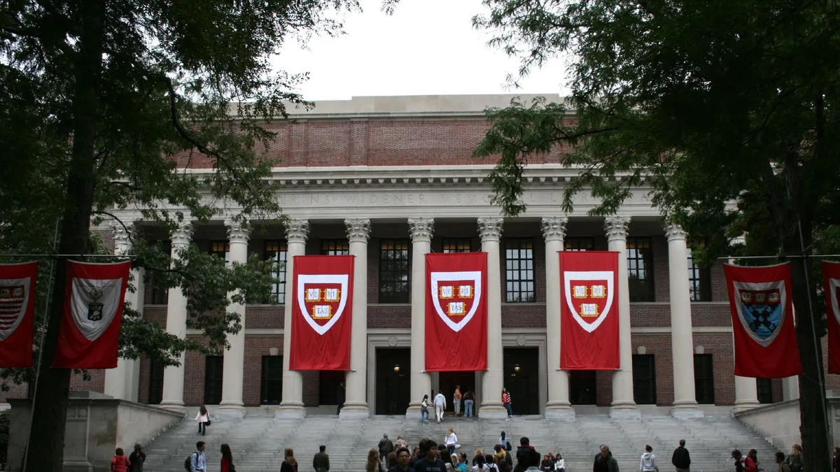 Harvard Library in United States