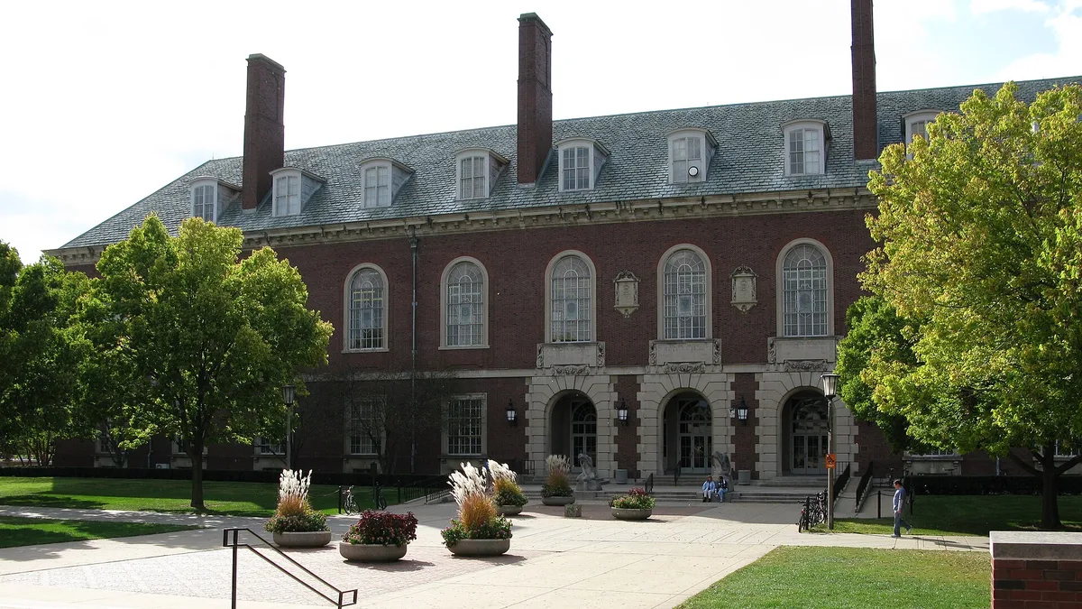 University of Illinois Urbana-Champaign Library in United States