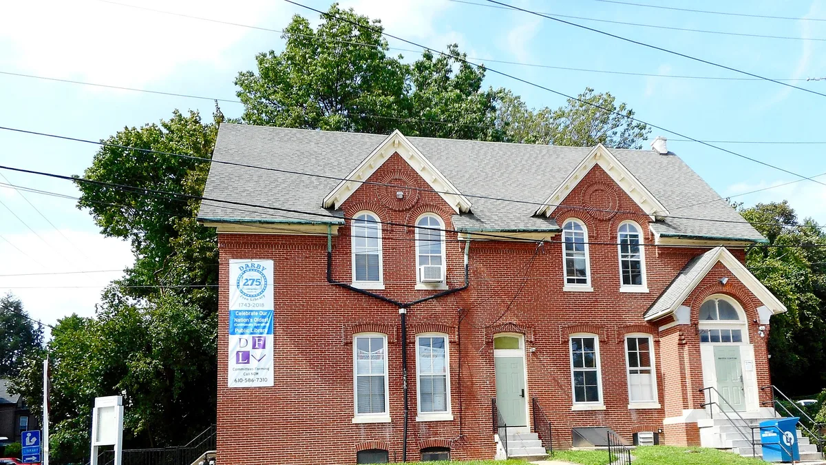Darby Free Library in United States