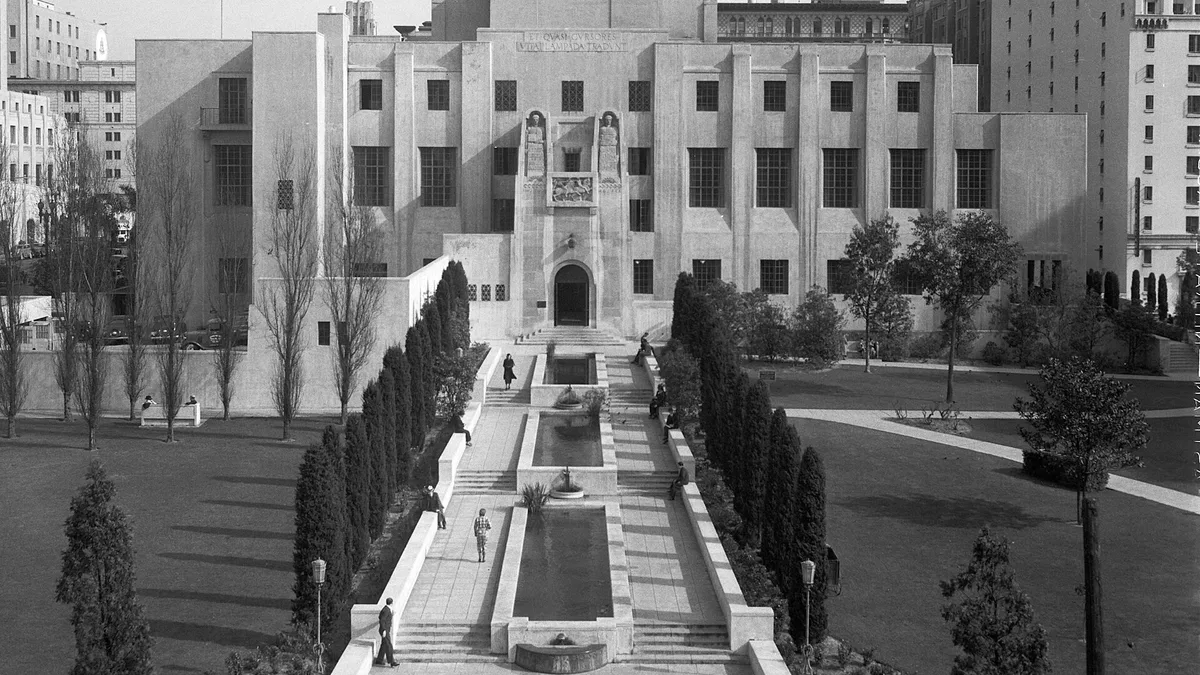 UCLA Library in United States