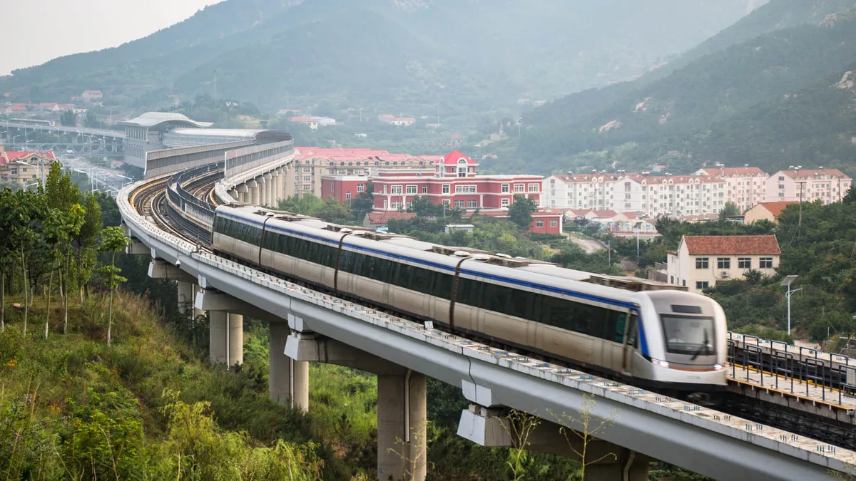 Qingdao Metro in China