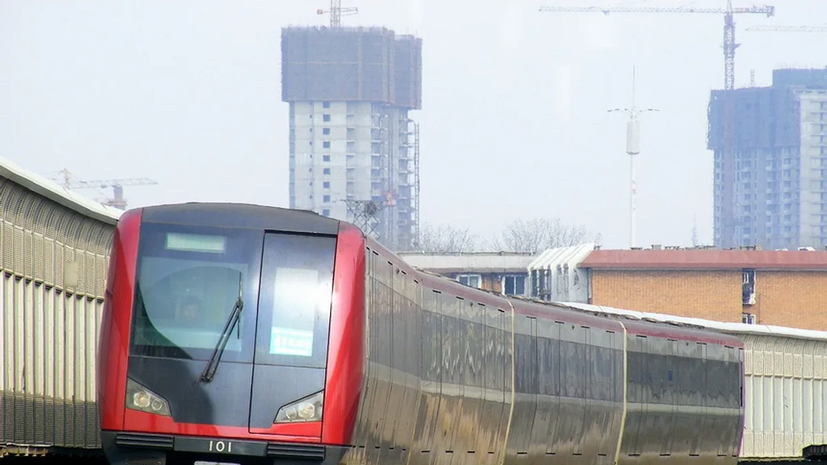 Tianjin Metro in China