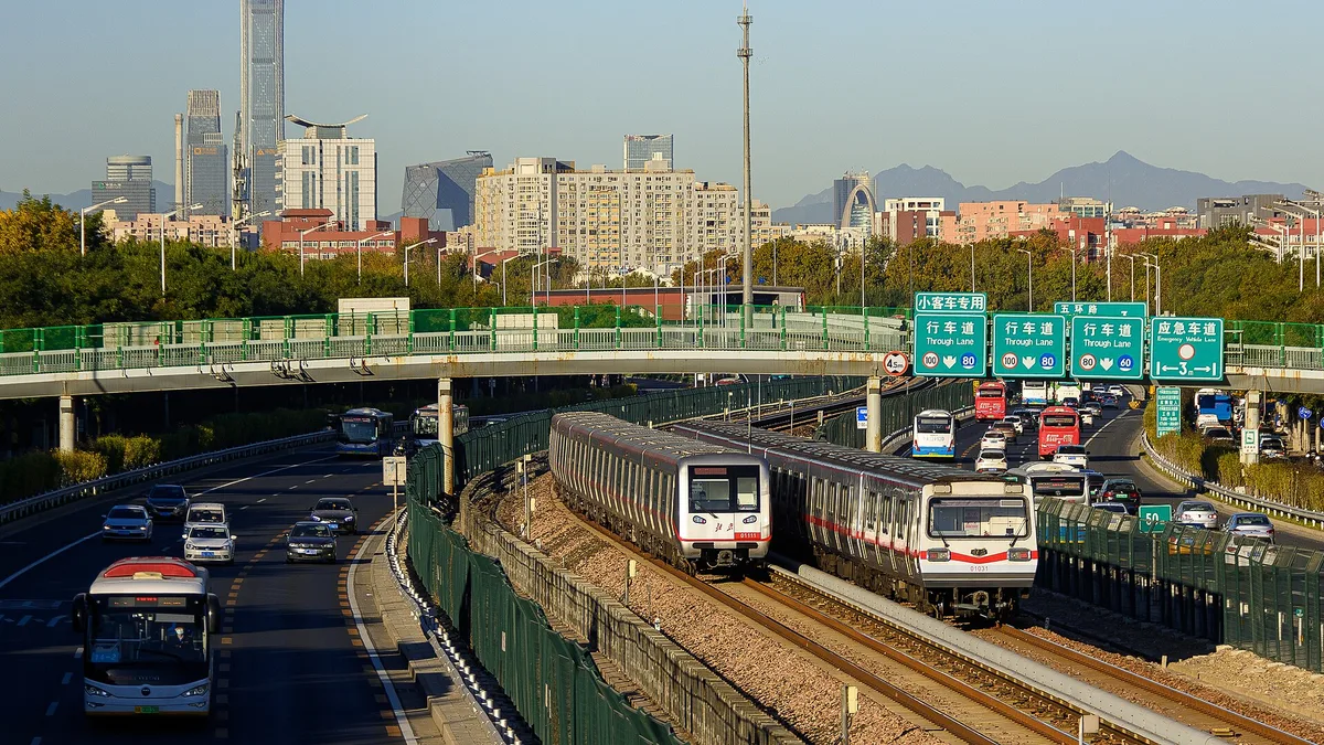 Beijing Subway in China