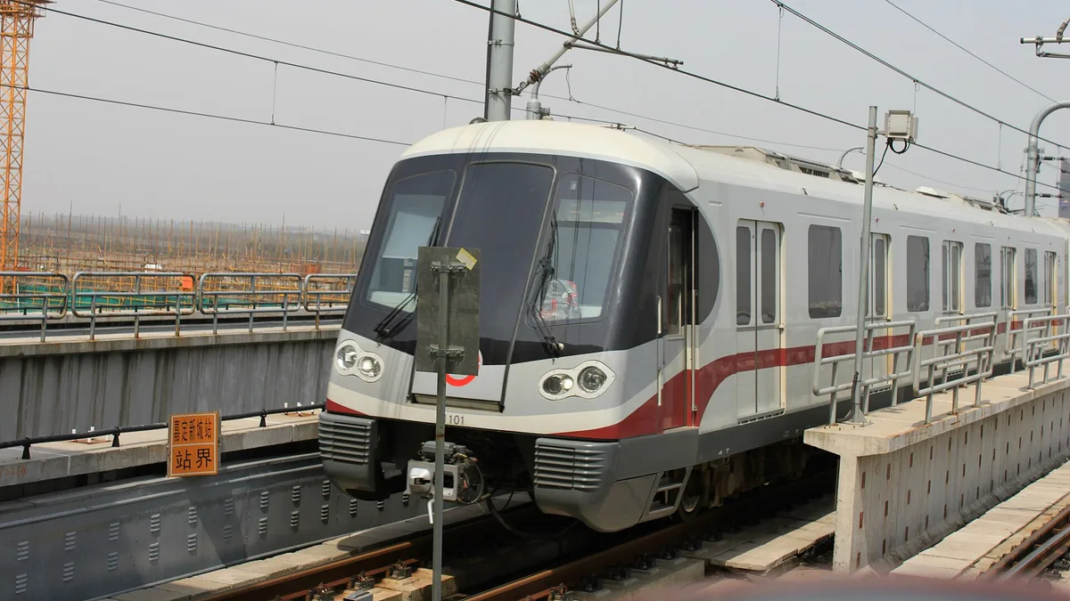 Shanghai Metro in China