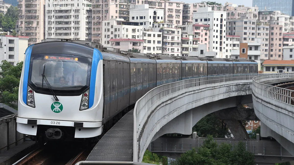 Shenzhen Metro in China