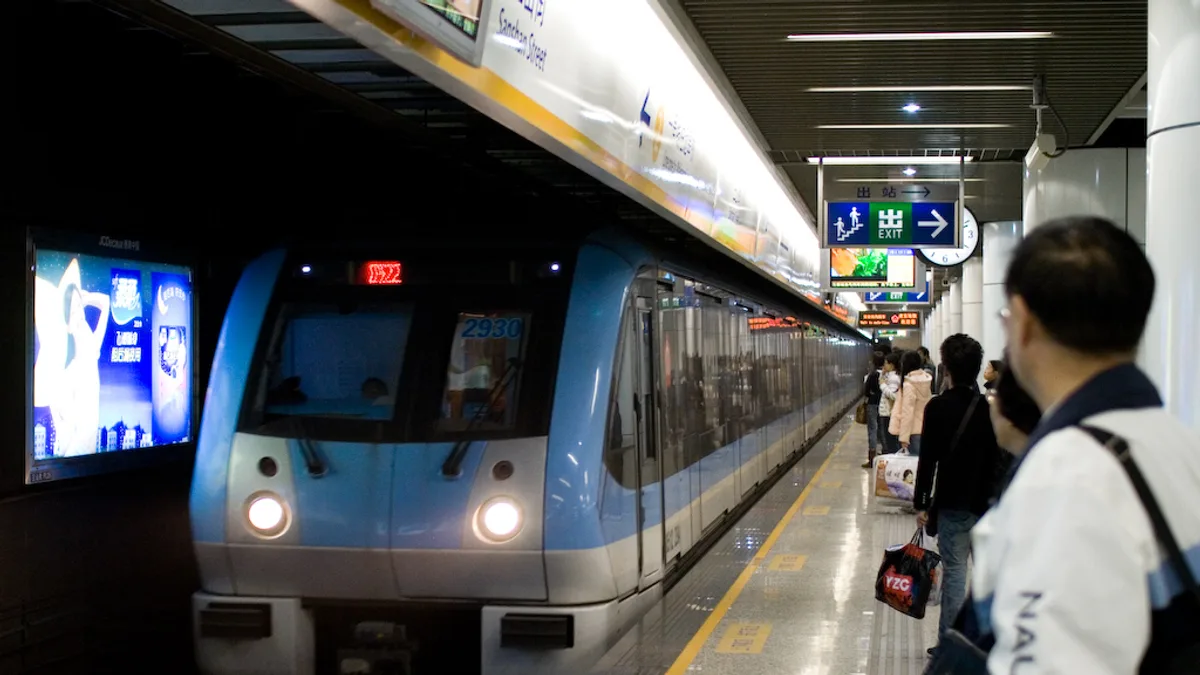 Nanjing Metro in China