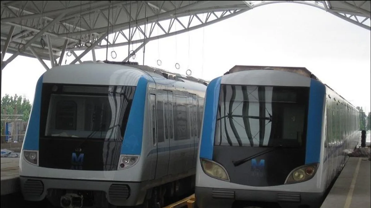 Wuhan Metro in China