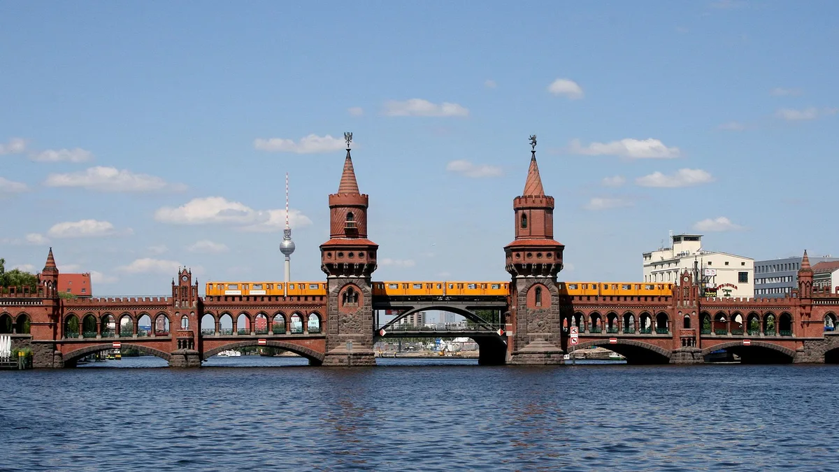 Berlin U-Bahn in Germany