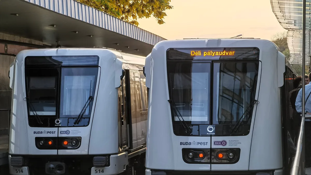 Budapest Metro in Hungary