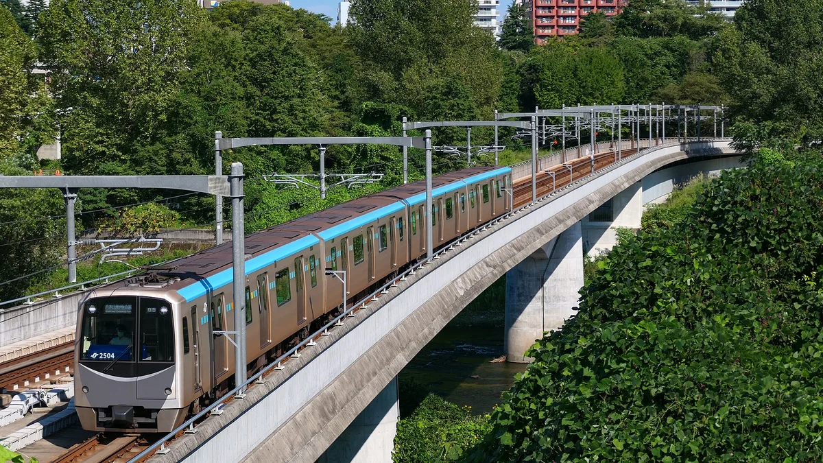 Sendai Subway in Japan