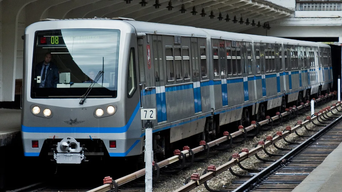 Moscow Metro in Russia
